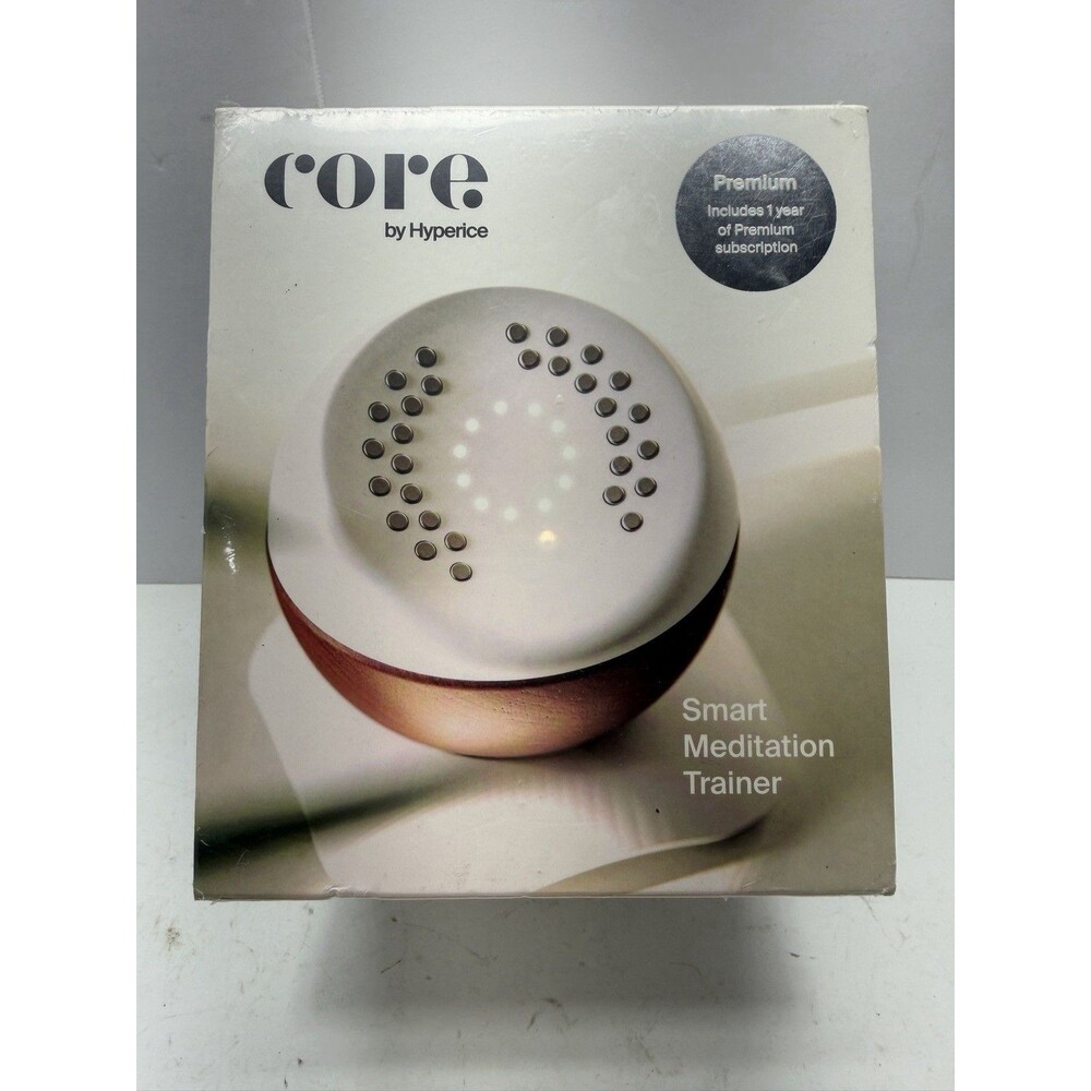 Hyperice Core Smart Meditation Trainer Stress Relief Anxiety Sealed NEW SEALED